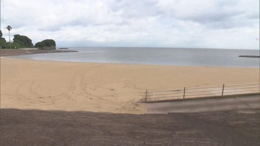 白浜海水浴場海開き